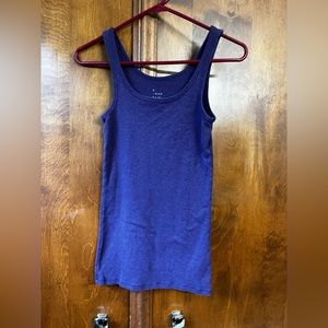 a new day fitted tank top